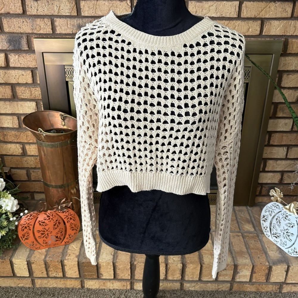 Altar'd State Crochet Top Women's Size XS